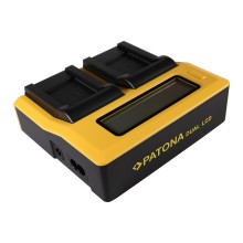 PATONA Ładowarka Dual LCD USB do Kodak Olympus Li-40B Klic 7006 Olympus Li-40B Olympus Li-40B PATONA Ładowarka Dual LCD USB do Kodak Olympus Li-40B Klic 7006 Olympus Li-40B Olympus Li-40B