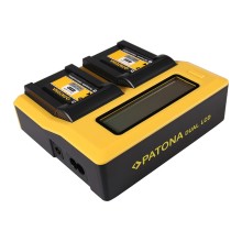 PATONA Ładowarka Dual LCD USB do Kodak Olympus Li-40B Klic 7006 Olympus Li-40B Olympus Li-40B PATONA Ładowarka Dual LCD USB do Kodak Olympus Li-40B Klic 7006 Olympus Li-40B Olympus Li-40B