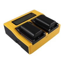 PATONA Ładowarka Dual LCD USB do Sony NP-FS11 DCR-PC DCRPC1 DCR-PC1 DCRPC2 DCR-PC2 DCRPC3