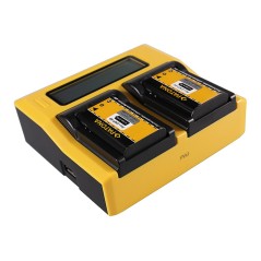 PATONA Dual LCD USB Ładowanie f. Casio NP-90 Exilim EXH10 EX-H10