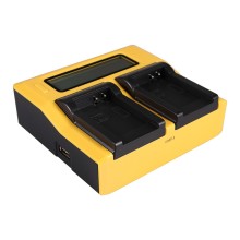 PATONA Ładowarka Dual LCD USB do Nikon EN-EL12 Coolpix AW100 AW110 P300 P310 P330 S1000pj