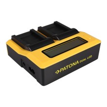 PATONA Ładowarka Dual LCD USB do Nikon EN-EL12 Coolpix AW100 AW110 P300 P310 P330 S1000pj