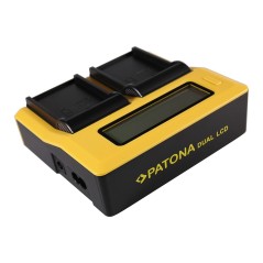 PATONA Dual LCD USB Ładowanie f. Nikon EN-EL2 CoolPix 2500 3500 SQ