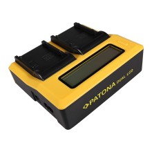 PATONA Ładowarka Dual LCD USB Samsung SB-P90A SC SC105L SC-105L SCM105 SC-M105 SCM105S PATONA Ładowarka Dual LCD USB Samsung SB-P90A SC SC105L SC-105L SCM105 SC-M105 SCM105S