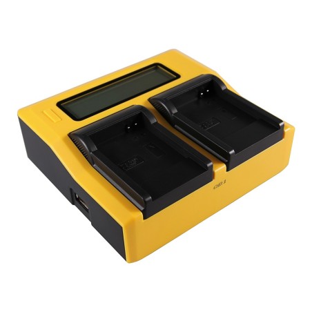 PATONA Dual LCD USB Ładowanie f. Samsung SLB-0937 Digimax CL5 L730 L830 NV33 NV4 PL10