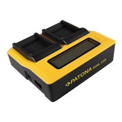 PATONA Dual LCD USB Ładowanie f. Samsung SLB-0937 Digimax CL5 L730 L830 NV33 NV4 PL10