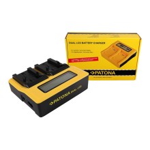 PATONA Dual LCD USB Ładowanie f. Kodak Klic-8000 DB-50 Easyshare Z1012 IS Z1085 IS Z1485 IS Z612 PATONA Dual LCD USB Ładowanie f. Kodak Klic-8000 DB-50 Easyshare Z1012 IS Z1085 IS Z1485 IS Z612