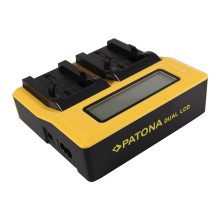 PATONA Dual LCD USB Ładowanie f. Kodak Klic-8000 DB-50 Easyshare Z1012 IS Z1085 IS Z1485 IS Z612 PATONA Dual LCD USB Ładowanie f. Kodak Klic-8000 DB-50 Easyshare Z1012 IS Z1085 IS Z1485 IS Z612