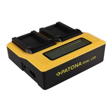 PATONA Dual LCD USB Ładowanie f. Konica Minolta Minolta NP-200 Dimage X Xg Xi Xt Xt Biz PATONA Dual LCD USB Ładowanie f. Konica Minolta Minolta NP-200 Dimage X Xg Xi Xt Xt Biz