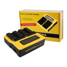 PATONA Dual LCD USB Ładowanie f. Konica Minolta Samsung NP-700 Dimage DGX50K DG-X50-K DGX50R PATONA Dual LCD USB Ładowanie f. Konica Minolta Samsung NP-700 Dimage DGX50K DG-X50-K DGX50R