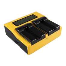 PATONA Dual LCD USB Ładowanie f. Konica Minolta Samsung NP-700 Dimage DGX50K DG-X50-K DGX50R PATONA Dual LCD USB Ładowanie f. Konica Minolta Samsung NP-700 Dimage DGX50K DG-X50-K DGX50R