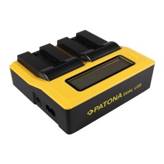 PATONA Dual LCD USB Ładowanie f. Konica Minolta Samsung NP-700 Dimage DGX50K DG-X50-K DGX50R