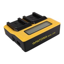 PATONA Dual LCD USB Ładowarka do JVC BN-VG107U Everio GZHM965 GZ-HM965 GZHM970 GZ-HM970 PATONA Dual LCD USB Ładowarka do JVC BN-VG107U Everio GZHM965 GZ-HM965 GZHM970 GZ-HM970