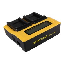 PATONA Dual LCD USB Ładowanie f. Samsung BP-70A ST60 ST61 ST70 ST71 z wyświetlaczem LCD PATONA Dual LCD USB Ładowanie f. Samsung BP-70A ST60 ST61 ST70 ST71 z wyświetlaczem LCD