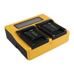 PATONA Dual LCD USB Ładowanie f. Samsung BP-70A ST60 ST61 ST70 ST71 z wyświetlaczem LCD