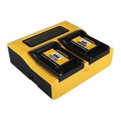 PATONA Dual LCD USB Ładowanie f. Canon NB-8L Powershot A2200 A3000 IS A3000IS A3100 IS A3100IS