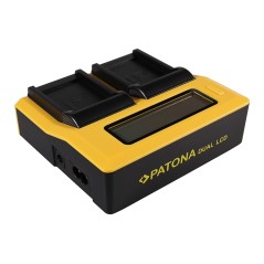 PATONA Dual LCD USB Ładowanie f. Actionpro X7 ISAW A1 A2 A3 BCH7E X7 X7 ISAW A1 A2 A3 BCH7E X7