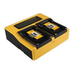 PATONA Dual LCD USB Ładowanie f. Olympus Li-70B FE FE4020 FE-4020 FE4040 FE-4040 FE5040 FE-5040