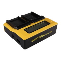 PATONA Dual LCD USB Ładowanie f. Casio NP-110 Exilim EXH30 EX-H30 EXZ2000 EX-Z2000 EXZ2300