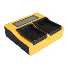 PATONA Dual LCD USB Ładowanie f. Nikon Casio NP-120 CoolPix S2500 S3100 S4100
