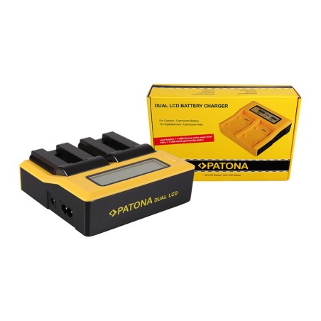 PATONA Dual LCD USB Ładowanie f. Canon NB-9L Cyfrowy IXUS 1000 1000HS 1100HS 500 HS 510HS NB-9L