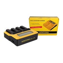 PATONA Dual LCD USB Ładowanie f. Canon NB-9L Cyfrowy IXUS 1000 1000HS 1100HS 500 HS 510HS NB-9L