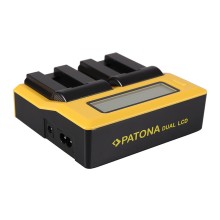 PATONA Dual LCD USB Ładowanie f. Canon NB-9L Cyfrowy IXUS 1000 1000HS 1100HS 500 HS 510HS NB-9L