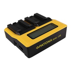 PATONA Dual LCD USB Ładowanie f. Casio NP-50 Exilim EXV7 EX-V7 EXV8 EX-V8