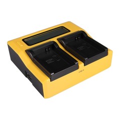 PATONA Ładowarka Dual LCD USB do Samsung BP-90A HMX HMXE100P HMX-E100P HMXE10BP HMX-E10BP