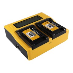 PATONA Dual LCD USB Ładowanie f. Casio NP-70 Exilim EXZ150 EX-Z150 EXZ155 EX-Z155 EXZ250 EX-Z250