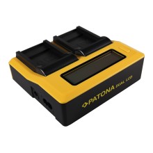 PATONA Dual LCD USB Ładowanie f. Sanyo DB-L40A L20A Xacti DMXC1 DMX-C1 DMXCA65 DMX-CA65 DSCC4 PATONA Dual LCD USB Ładowanie f. Sanyo DB-L40A L20A Xacti DMXC1 DMX-C1 DMXCA65 DMX-CA65 DSCC4