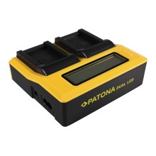 PATONA Ładowarka Dual LCD USB do Oregon ICP103446 Scientific ATC9K PATONA Ładowarka Dual LCD USB do Oregon ICP103446 Scientific ATC9K