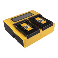 PATONA Dual LCD USB Ładowanie f. Canon NB-11L IXUS 125HS 240HS NB-11L Powershot A1200 A2200