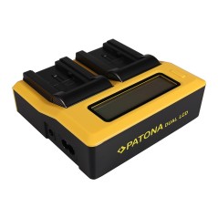 PATONA Dual LCD USB Ładowanie f. Canon BP-718 727 Legria HF R36 HF306 HF38 HF406 HF48 HFM506