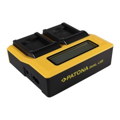 PATONA Dual LCD USB Ładowanie f. Samsunga BP-88A DV200 DV300