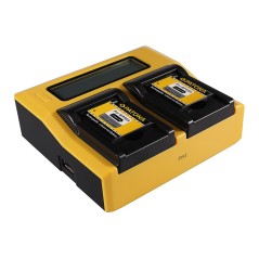 PATONA Dual LCD USB Ładowanie f. Samsunga BP-88A DV200 DV300