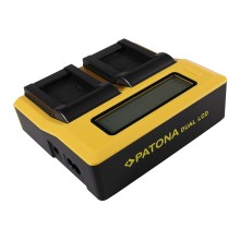 PATONA Dual LCD USB Ładowanie f. Sony NP-BX1 BX BX1 NP-BX1 Cybershot DSC HX300 DSC HX50V DSC RX1