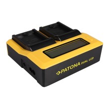 PATONA Dual LCD USB Ładowanie f. Samsunga BP88B MV900 MV900F PATONA Dual LCD USB Ładowanie f. Samsunga BP88B MV900 MV900F