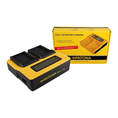 PATONA Dual LCD USB Ładowanie f. Drift Drift CFXDC02 HD Duch
