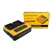 PATONA Ładowarka Dual LCD USB do Drift CFXDC02 HD Ghost PATONA Ładowarka Dual LCD USB do Drift CFXDC02 HD Ghost