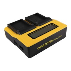 PATONA Dual LCD USB Ładowanie f. Drift Drift CFXDC02 HD Duch