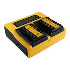 PATONA Dual LCD USB Ładowanie f. Drift Drift CFXDC02 HD Duch