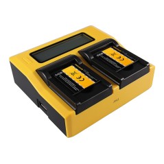 PATONA Dual LCD USB Ładowanie f. Panasonic DMW-BCL7 Lumix F5 FH50 FS50 SZ3 SZ9 XS1