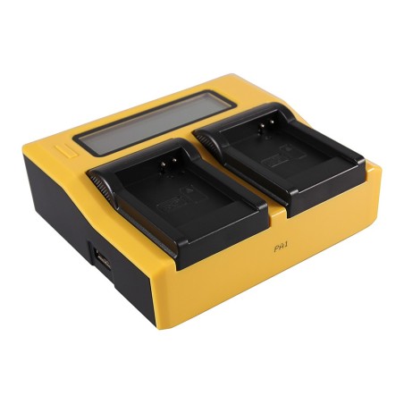 PATONA Dual LCD USB Ładowanie f. Panasonic DMW-BCM13 Lumix DMCFT5 DMC-FT5 DMCFT51 DMCTS5 DMC-TS5