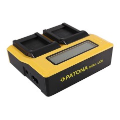PATONA Dual LCD USB Ładowanie f. Panasonic DMW-BCM13 Lumix DMCFT5 DMC-FT5 DMCFT51 DMCTS5 DMC-TS5
