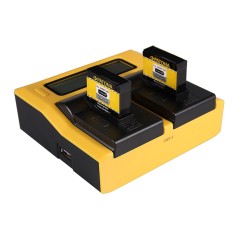 PATONA Dual LCD USB Ładowanie f. GoPro AHDBT-401 Hero4 Black Edition AHDBT-401 Hero5 Black