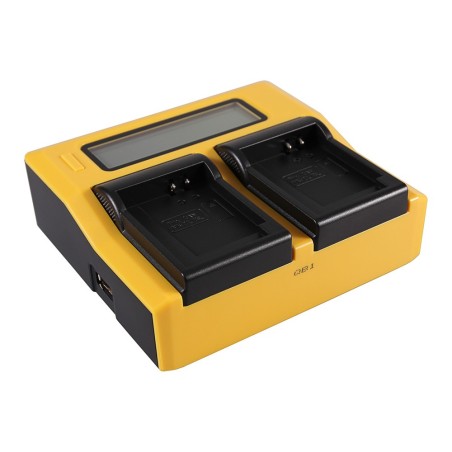 PATONA Dual LCD USB Ładowanie f. Canon NB12L NB13L Legria Mini X NB12L NB13L PowerShot G1 X Mark