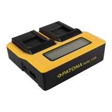 PATONA Dual LCD USB Ładowanie f. Qumox SupTig 3 SJ4000 SJ4000 SupTig3 SupTig 3 SJ4000 SupTig 3 PATONA Dual LCD USB Ładowanie f. Qumox SupTig 3 SJ4000 SJ4000 SupTig3 SupTig 3 SJ4000 SupTig 3