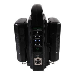 Ładowarka PATONA z podwójnym mocowaniem typu V f. Sony BP-95W BP-GL65 BP-190WS w tym. 4-pinowy kabel XLR