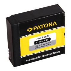 PATONA bateria do SJCAM SJ6 Legenda Czarny SJ6000